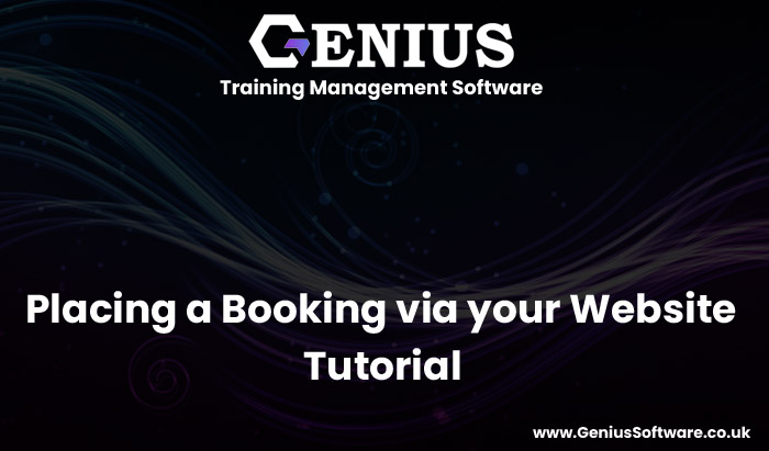 Genius website integration - place a booking